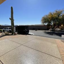 Incredible-Epoxy-removal-and-Polyaspartic-Driveway-concrete-coating-installation-performed-in-Marana-AZ 1